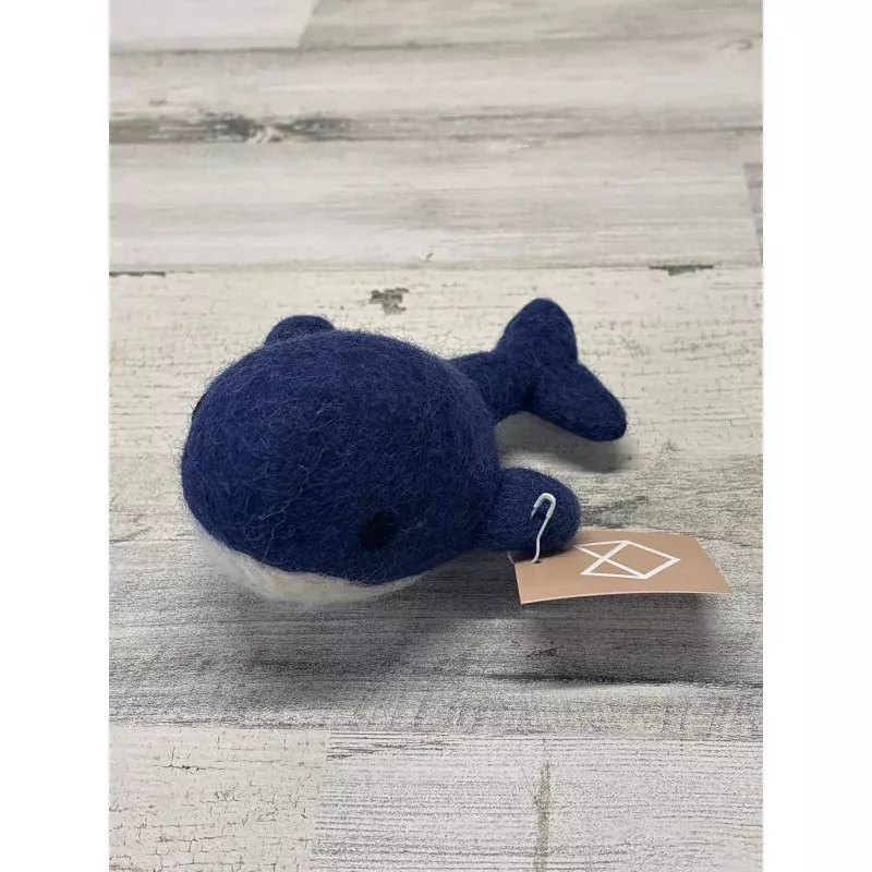 MODERNBEAST Wool Whale Toy