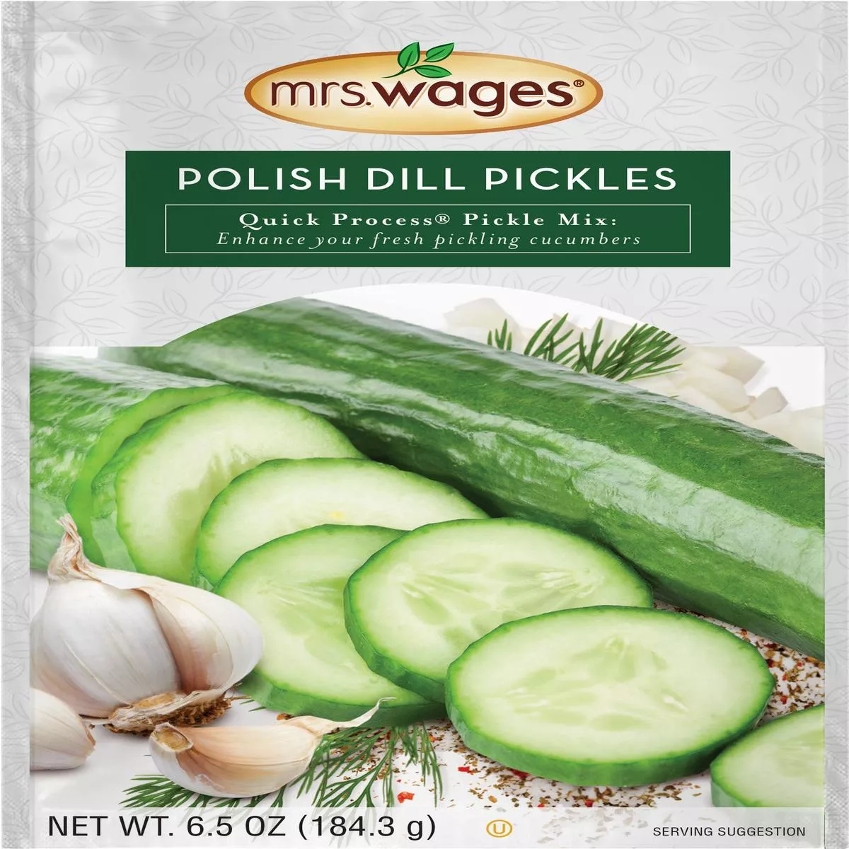 Mrs. Wages Quick Process Polish Dill Pickles Mix – 6.5 OZ