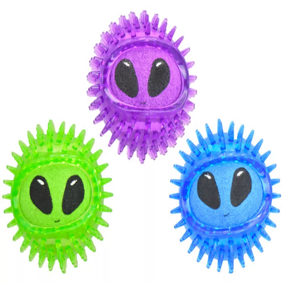 Multipet Alien Tennis Balls, 5in.