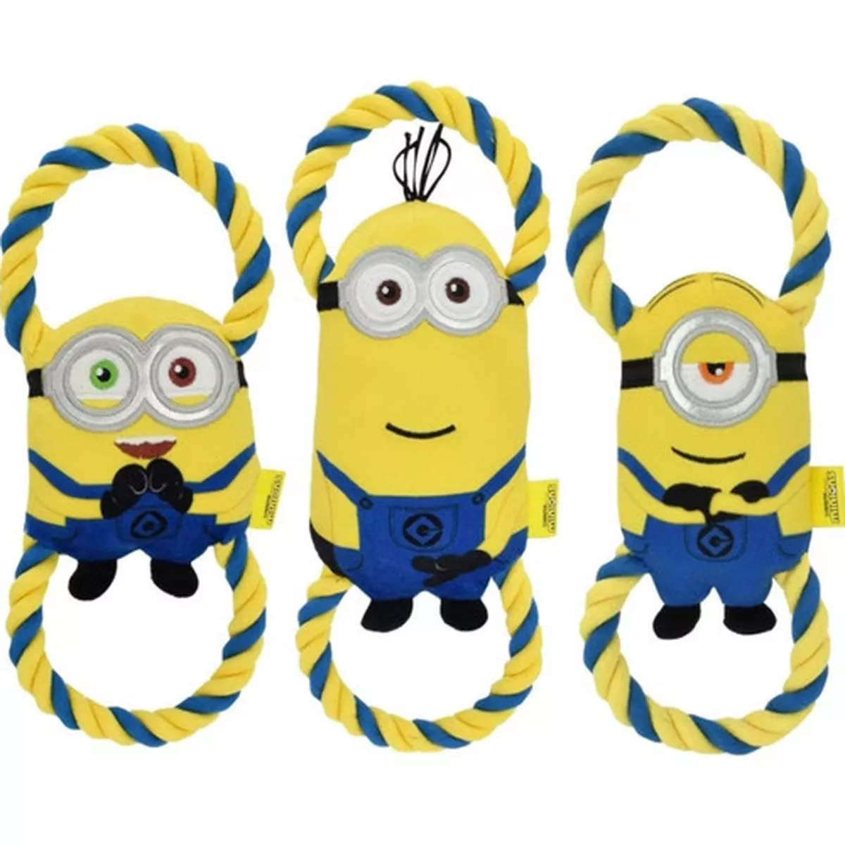 Multipet Minion Double Rope Tug Toy
