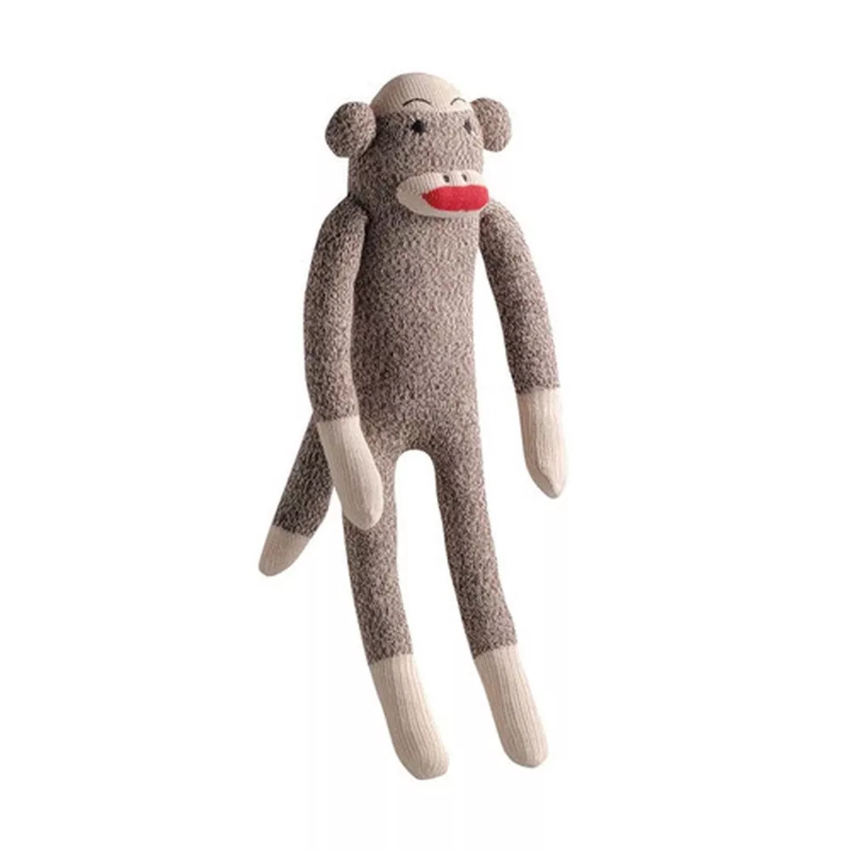 Multipet Sock Pals Monkey Dog Toy, 10in.