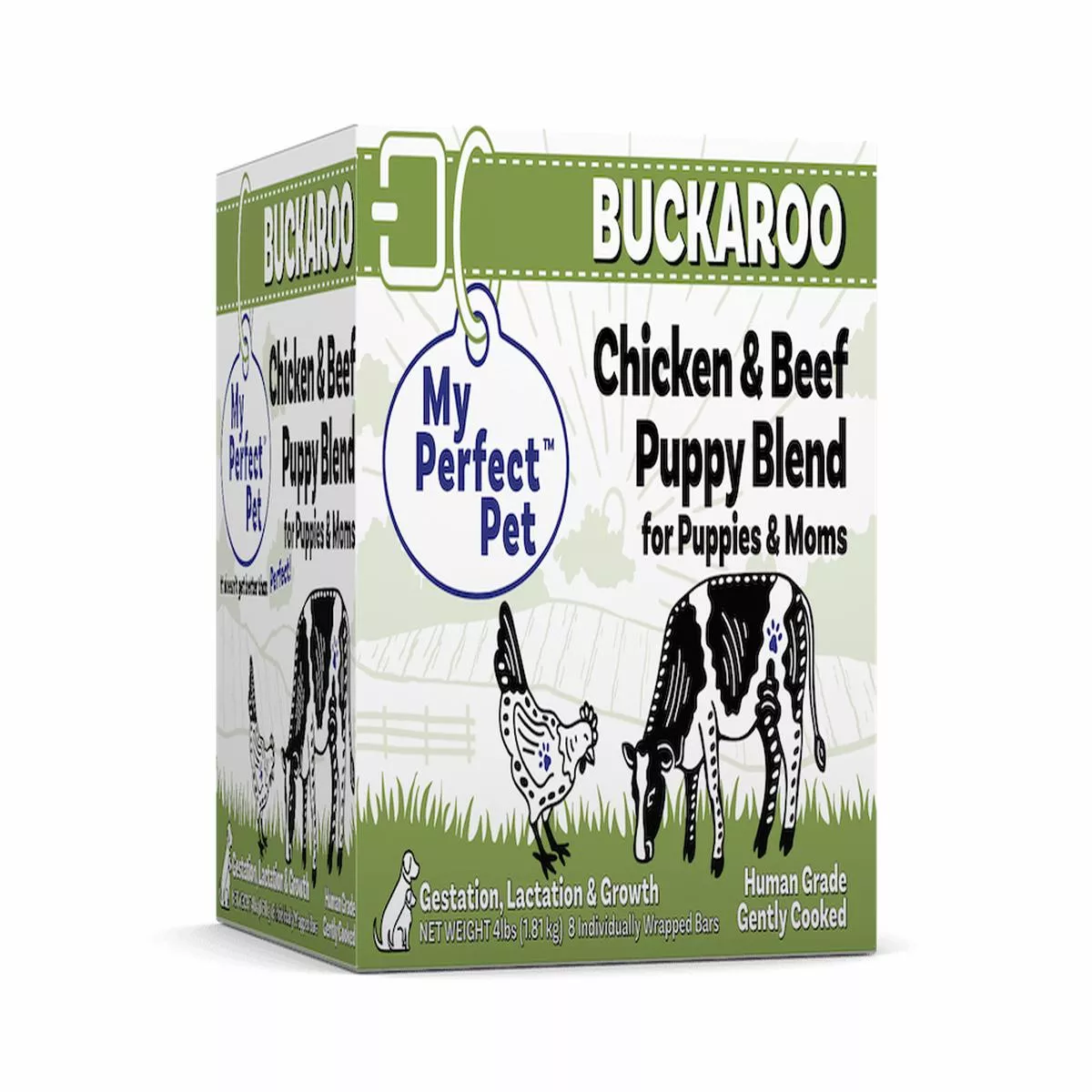 My Perfect Pet Buckaroo Puppy Blend – 4 lbs