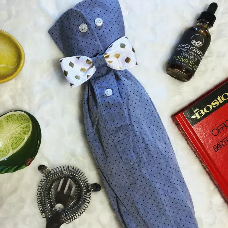 Mystery Wine Bottle Gift Bag