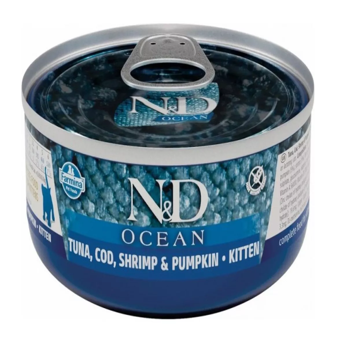 N&D cat tin Prime Kitten Tuna & Cod, 70g