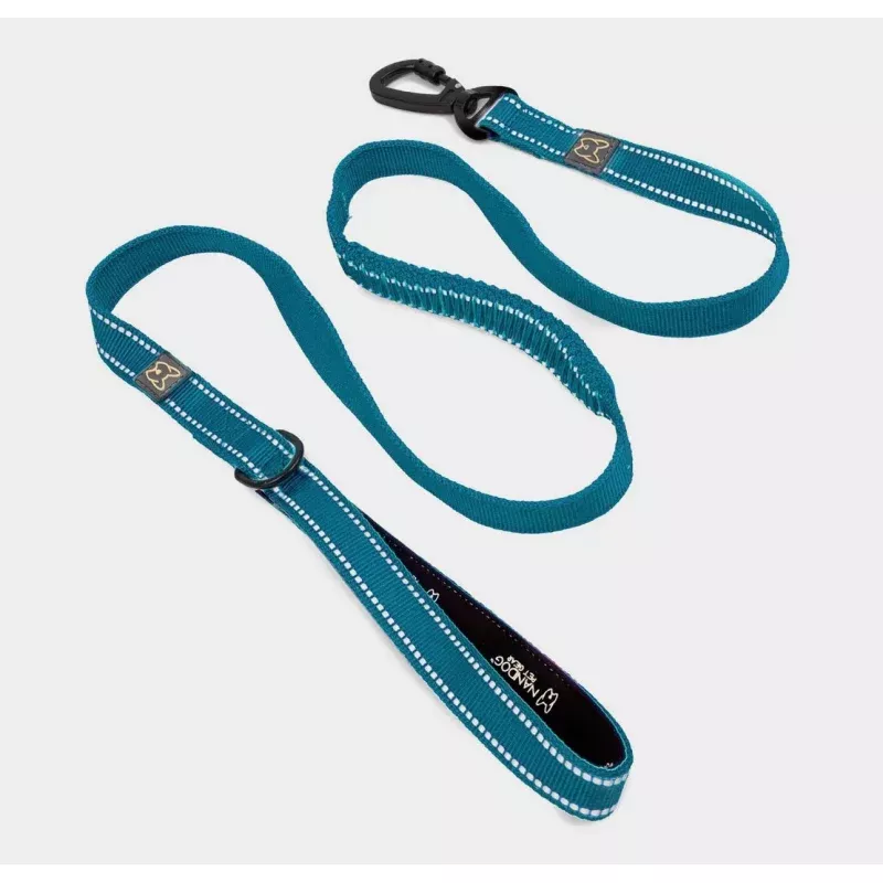 Nandog Bungee Leash Blue