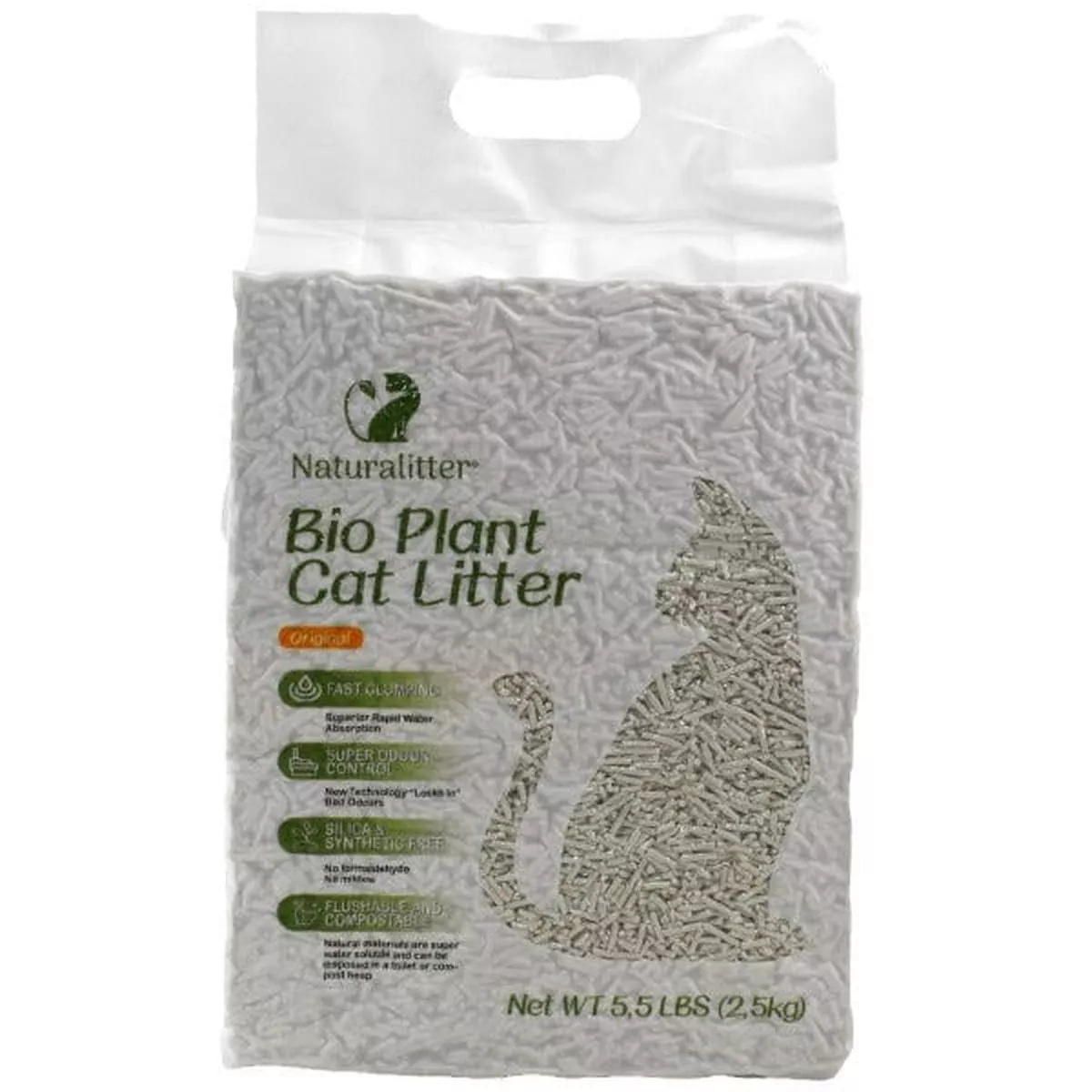 Naturalitter Bio Plant Cat Litter; Original