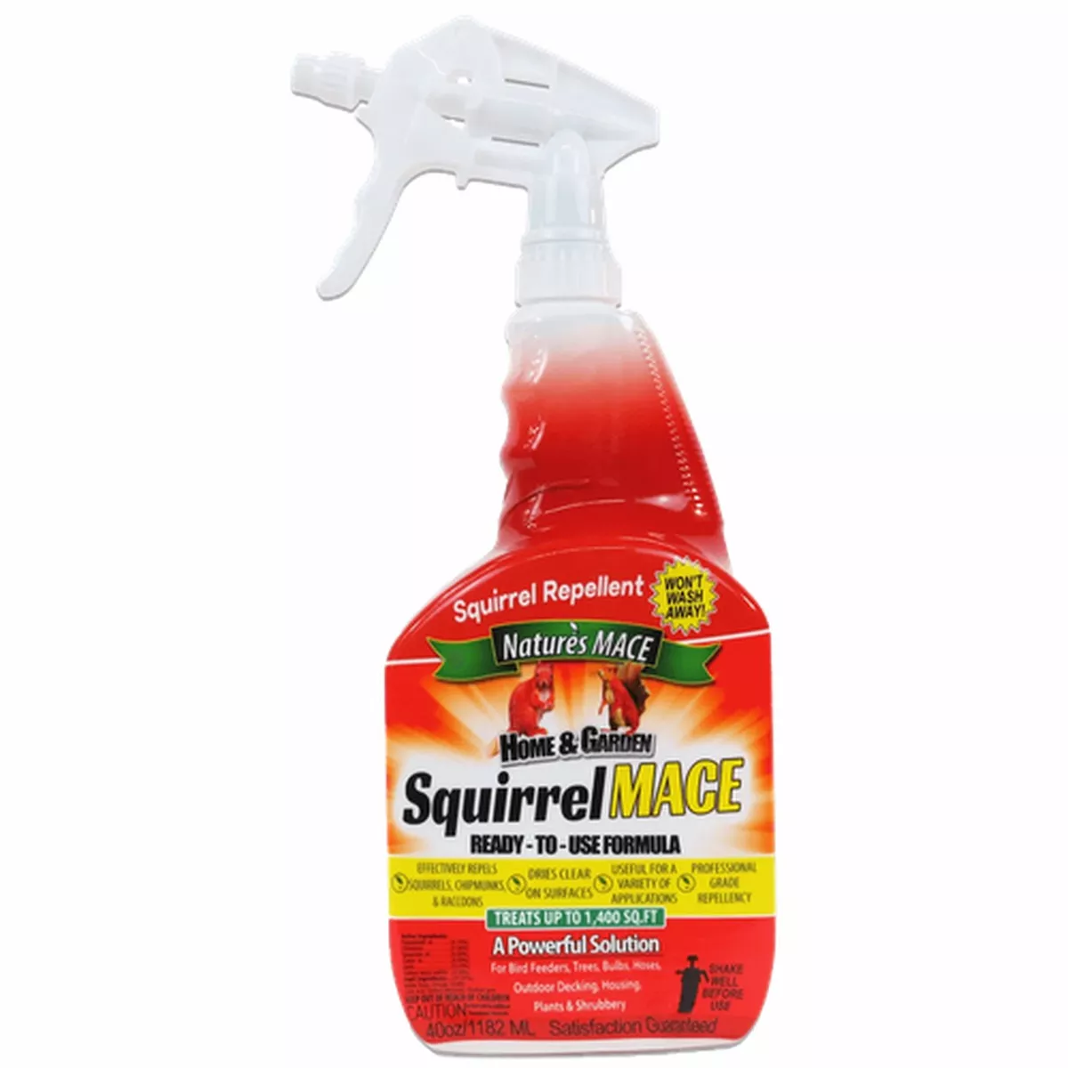 Nature's Mace Ready To Use Squirrel Repellent, 40 Oz.