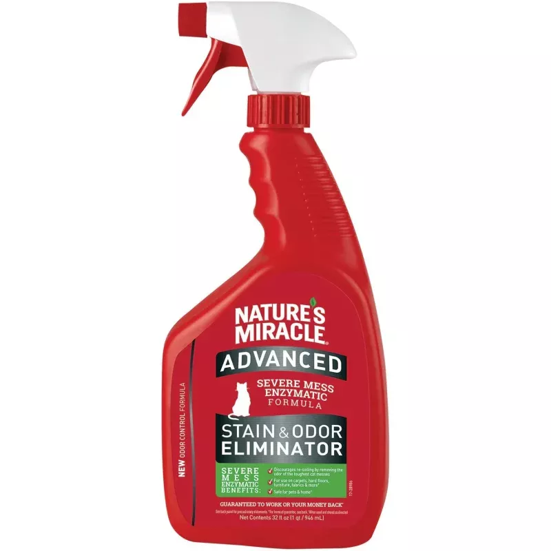 Nature's Miracle Advanced Stain & Odor Eliminator for Severe Cat Messes