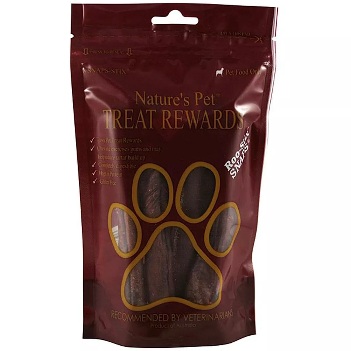 NATURE8217S PET Roo-Stix Snaps 6 Pack