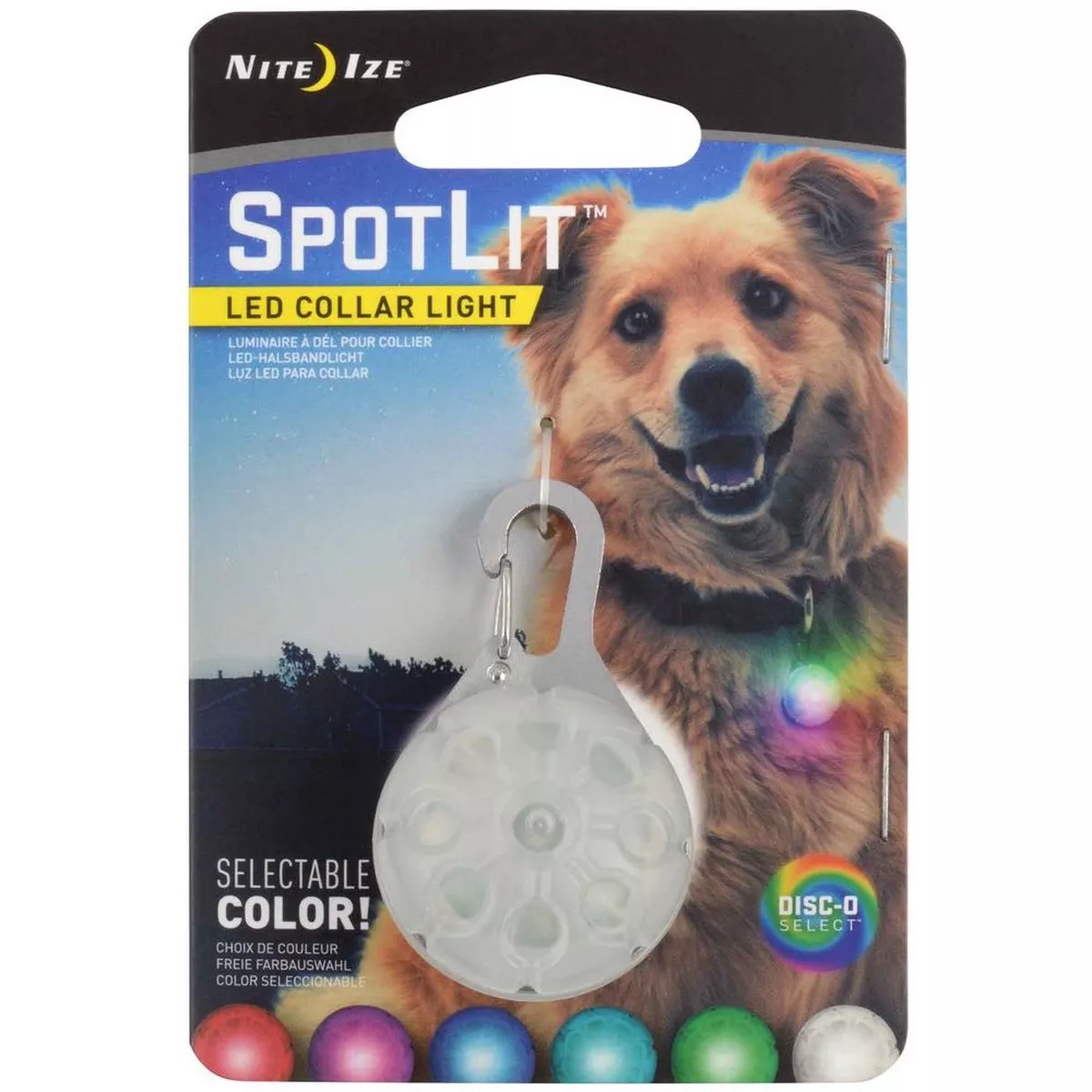 Nite Ize SpotLit Disc-O LED Collar Light