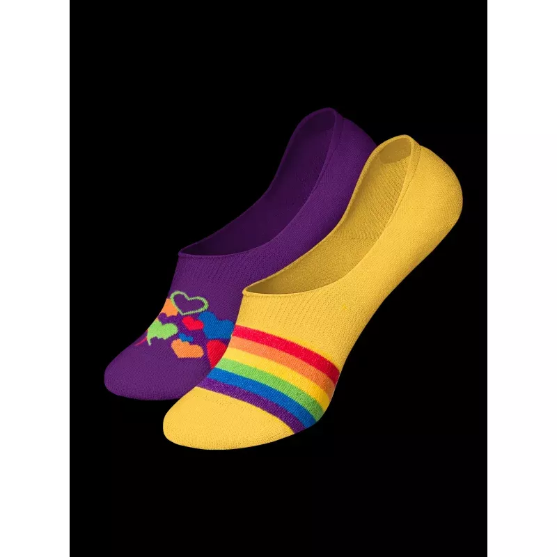 No Show Socks Multicolor Love