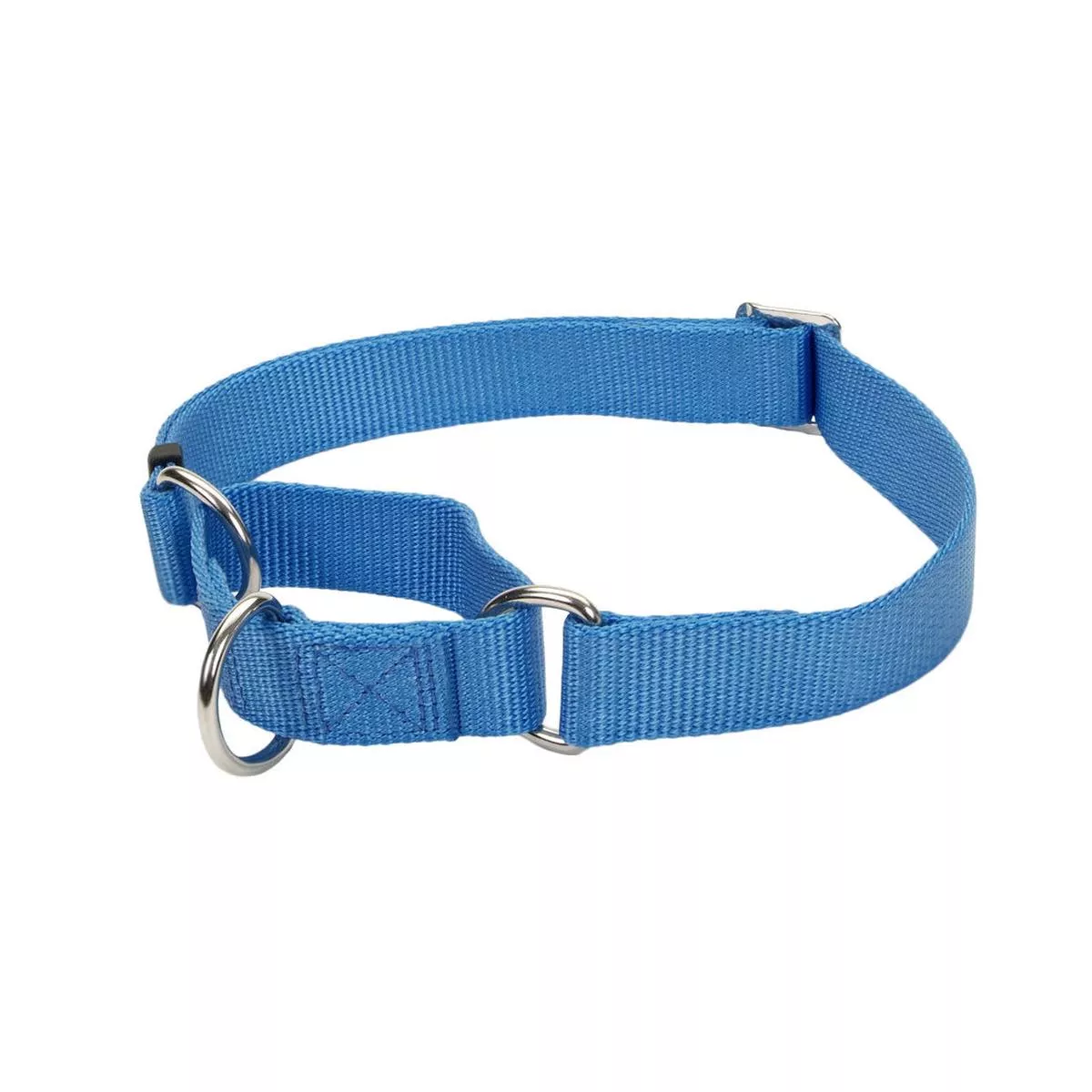 No Slip Martingale Adjustable Dog Collar, Blue Lagoon