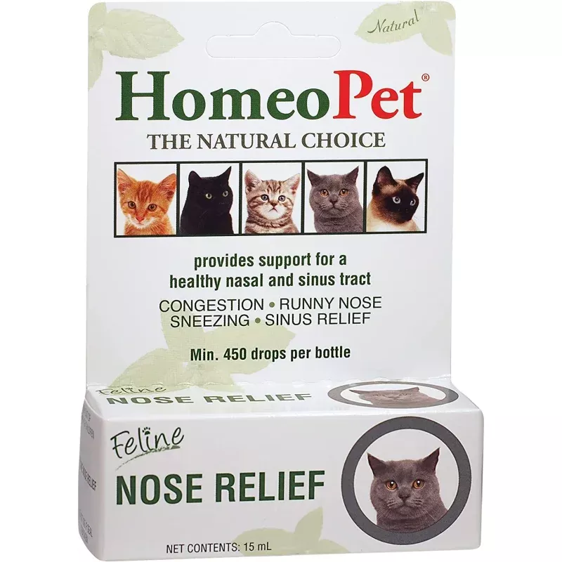 Nose Relief for Cats by HomeoPet