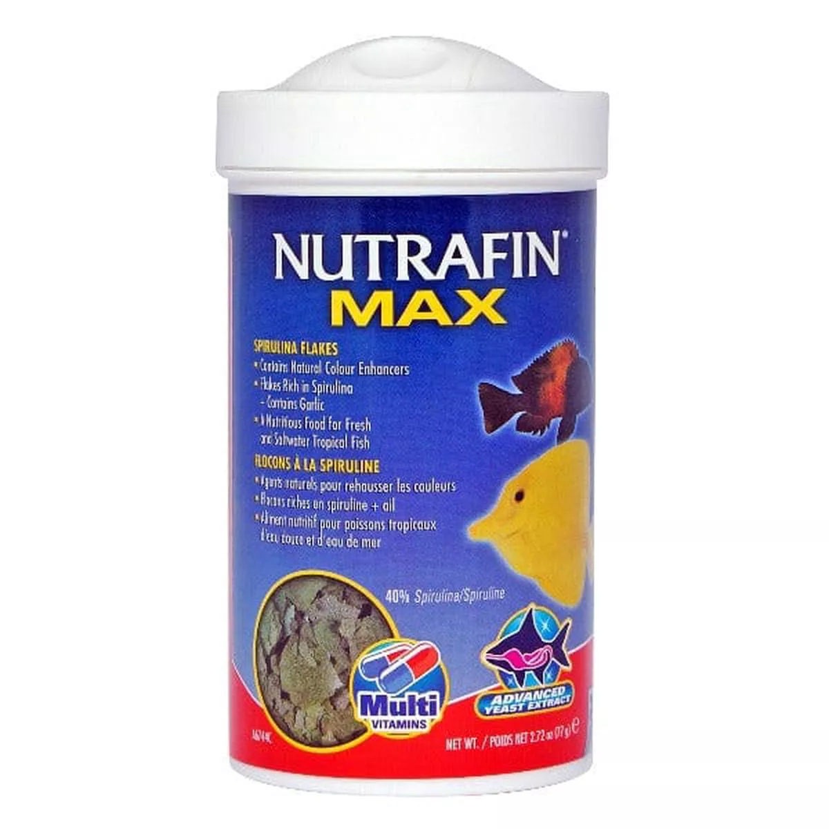 Nutrafin Max Spirulina Flakes