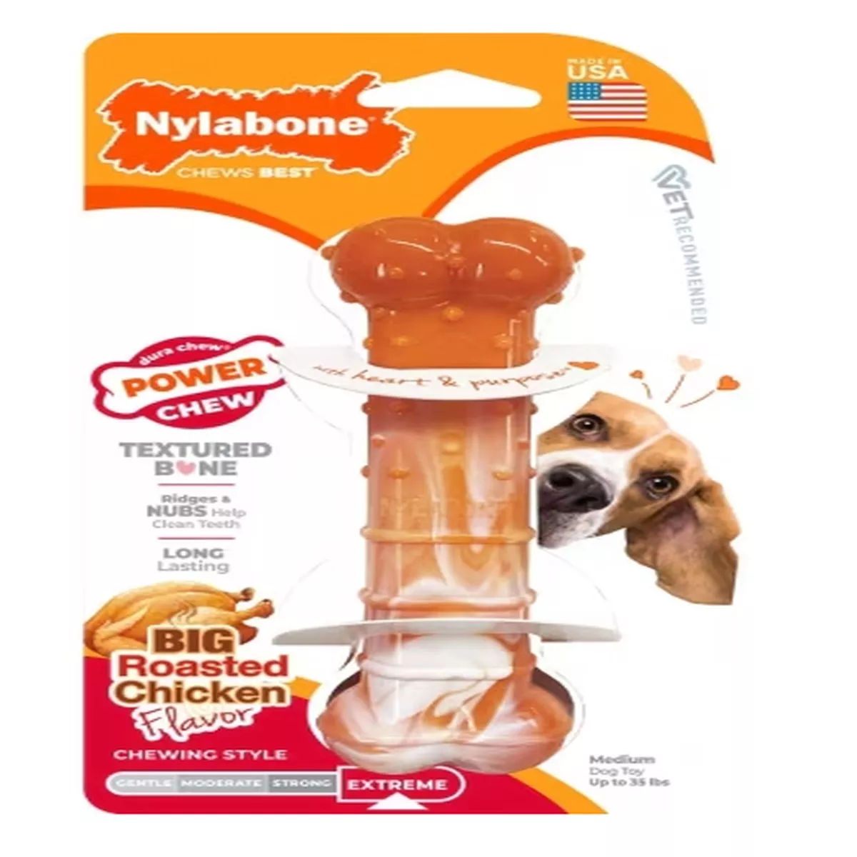 Nylabone Power Chew Bone, Medium