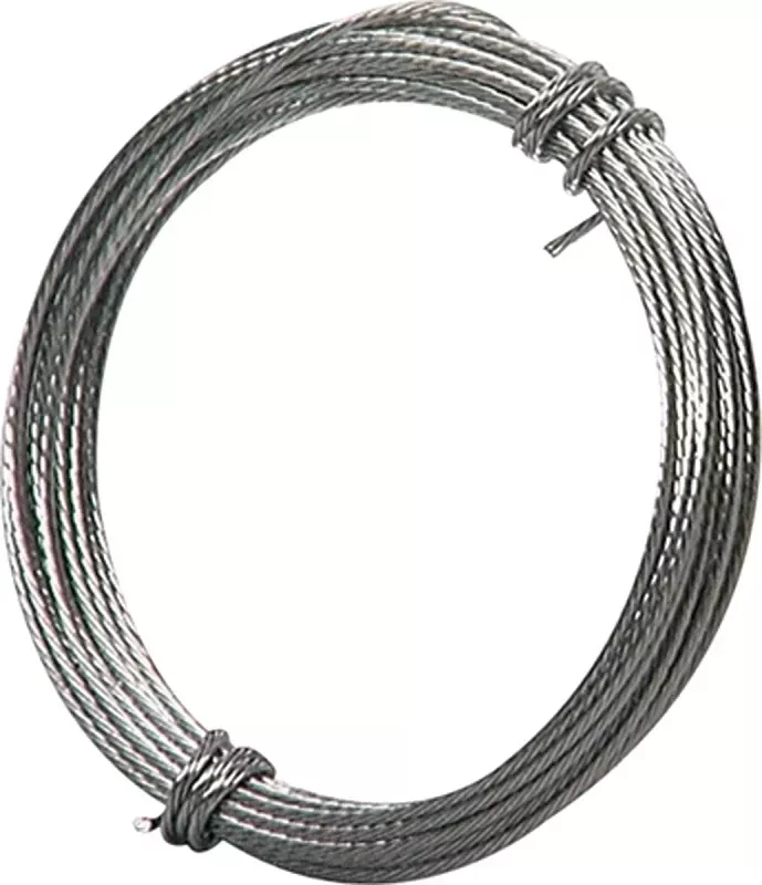 Ook Silver Picture Wire 100 Lb 1 Pk