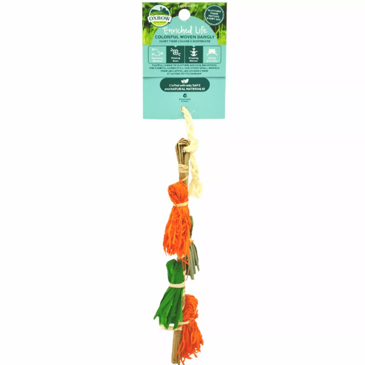 Oxbow Enriched Life – Colourful Woven Dangly