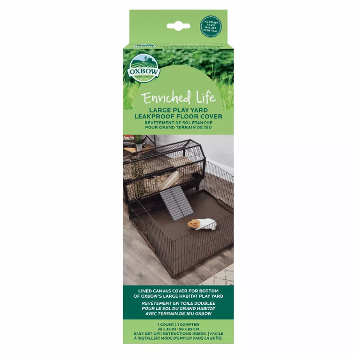 Oxbow Enriched Life – Leakproof Play Yard Floor Cover