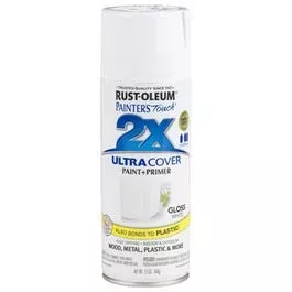 Painter’s Touch 2X Spray Paint, Gloss White, 12-oz.