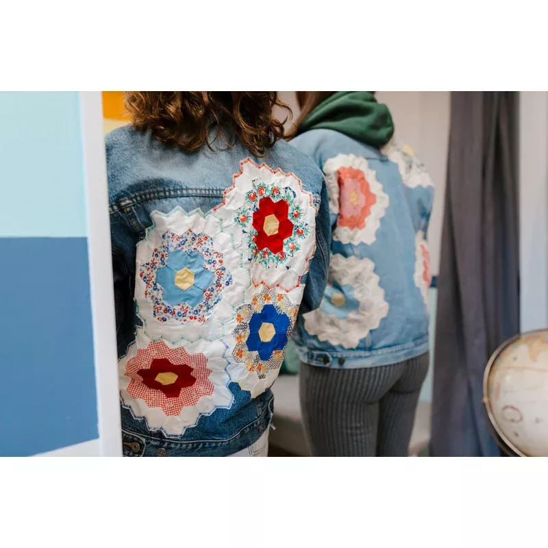 Patchwork Jacket-Medium