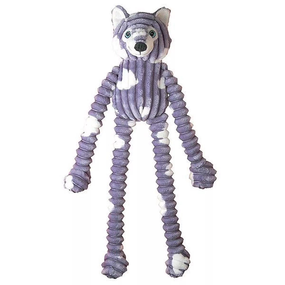 Patchwork Pet Winter Wolf Dog Toy