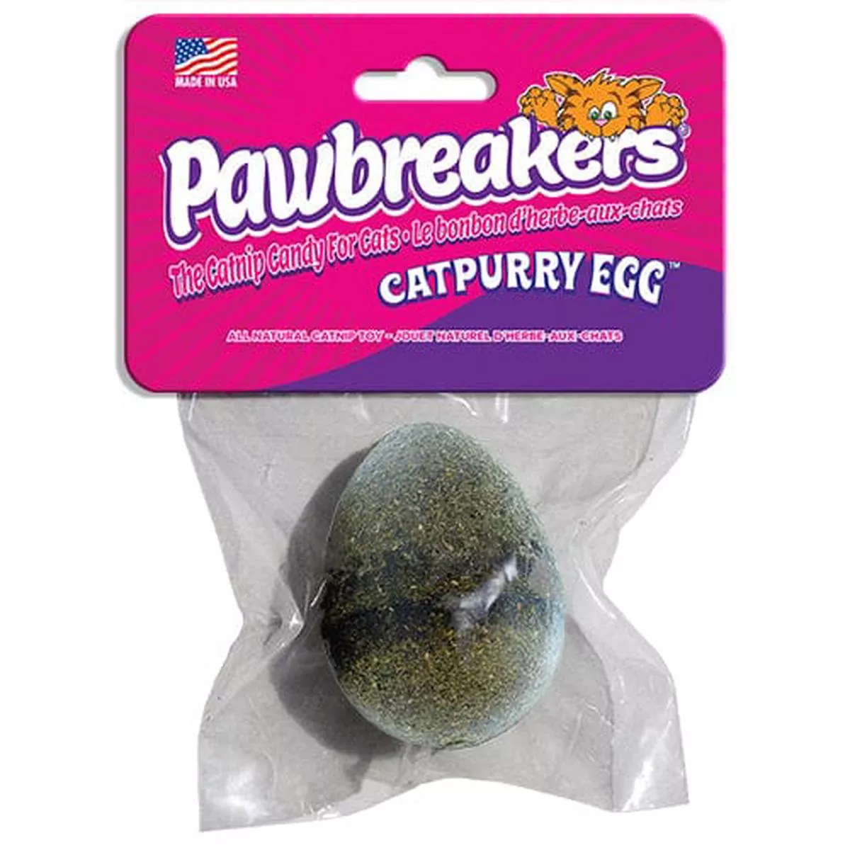 Pawbreakers! Catpurry Egg Catnip Ball