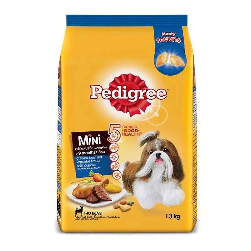 Pedigree Mini Chicken, Liver & Vegetable Flavour 1.3kg