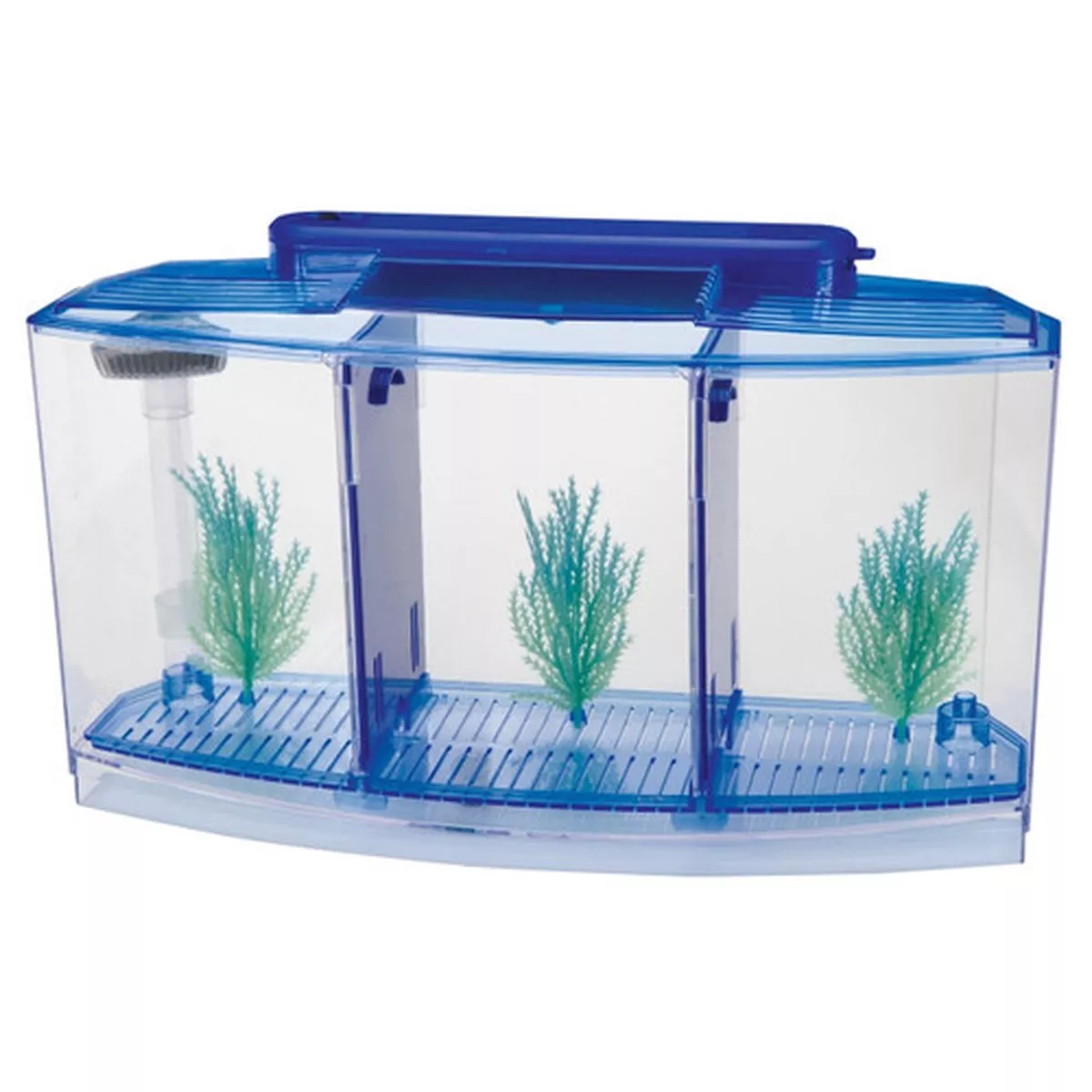 Penn-Plax Triple Deluxe Betta Tank With Light