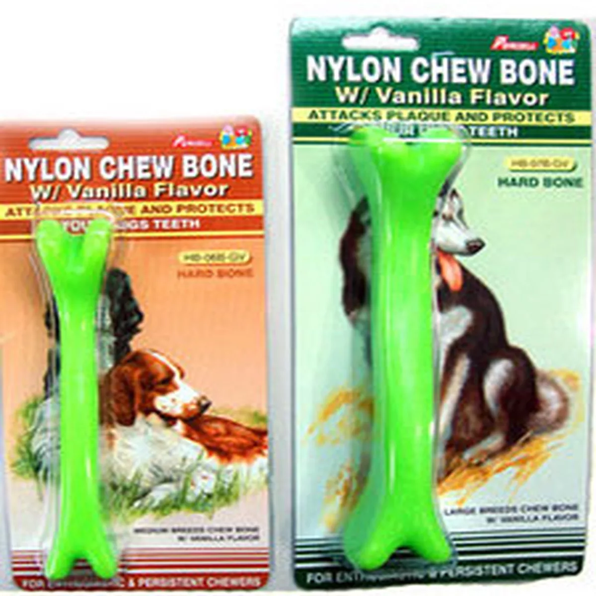 Percell Nylon Green Vanilla Chew Hard Bone Medium