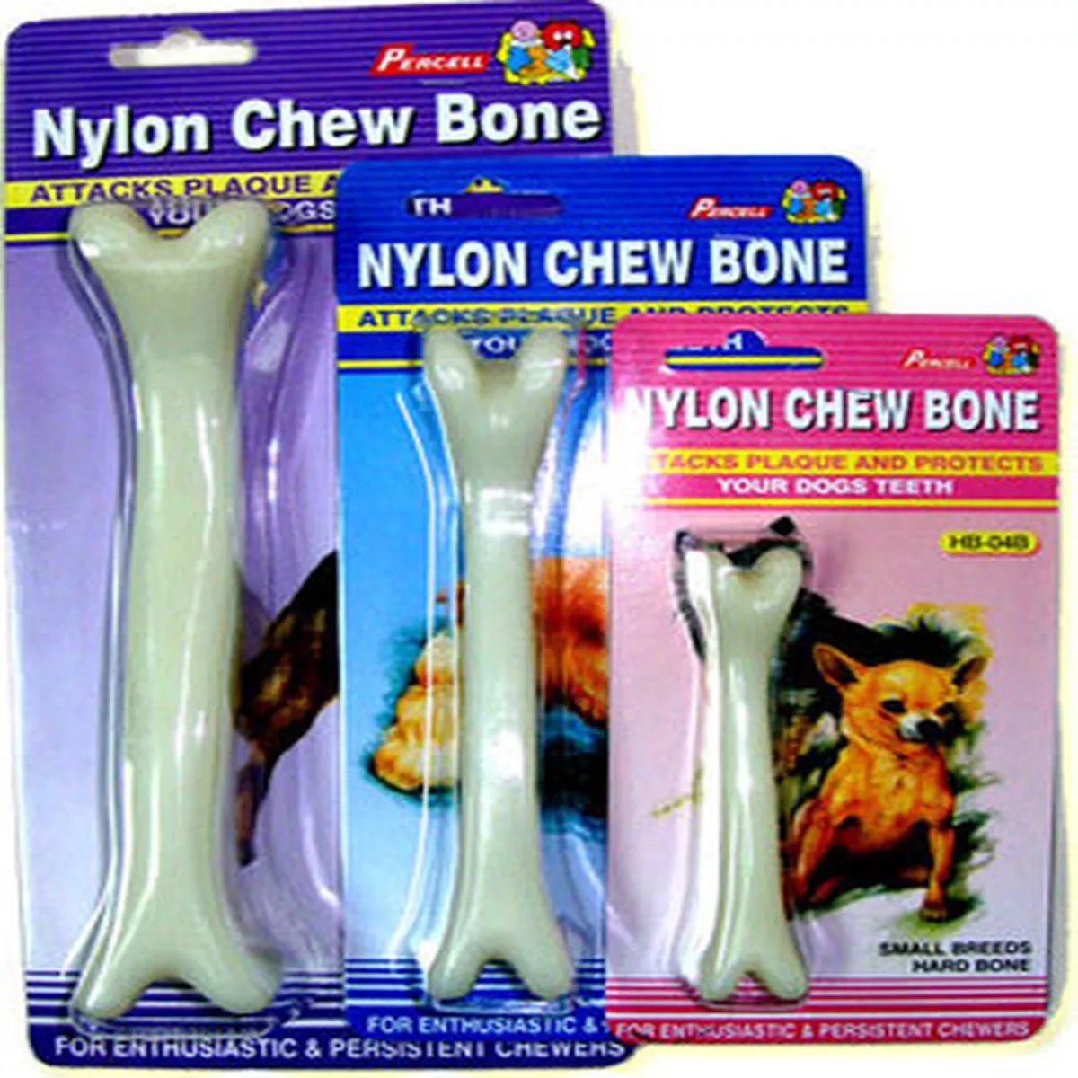 Percell Nylon Original Chew Hard Bone Medium