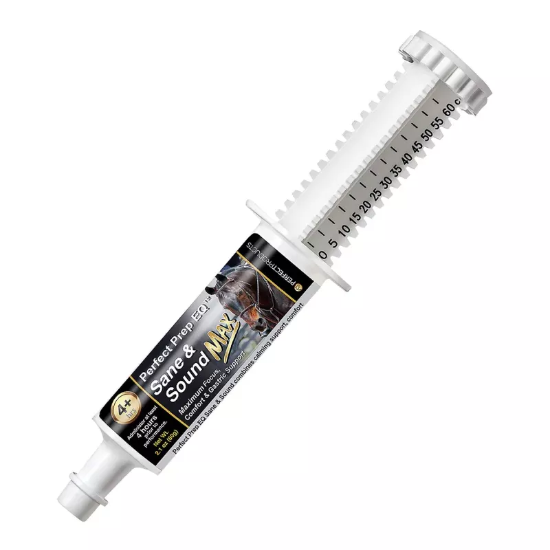 Perfect Prep EQ Sane & Sound MAX Calming Paste for Horses, 60 cc