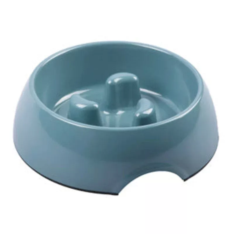 Pet One – Melamine Round Slow Down Feeder Bowl
