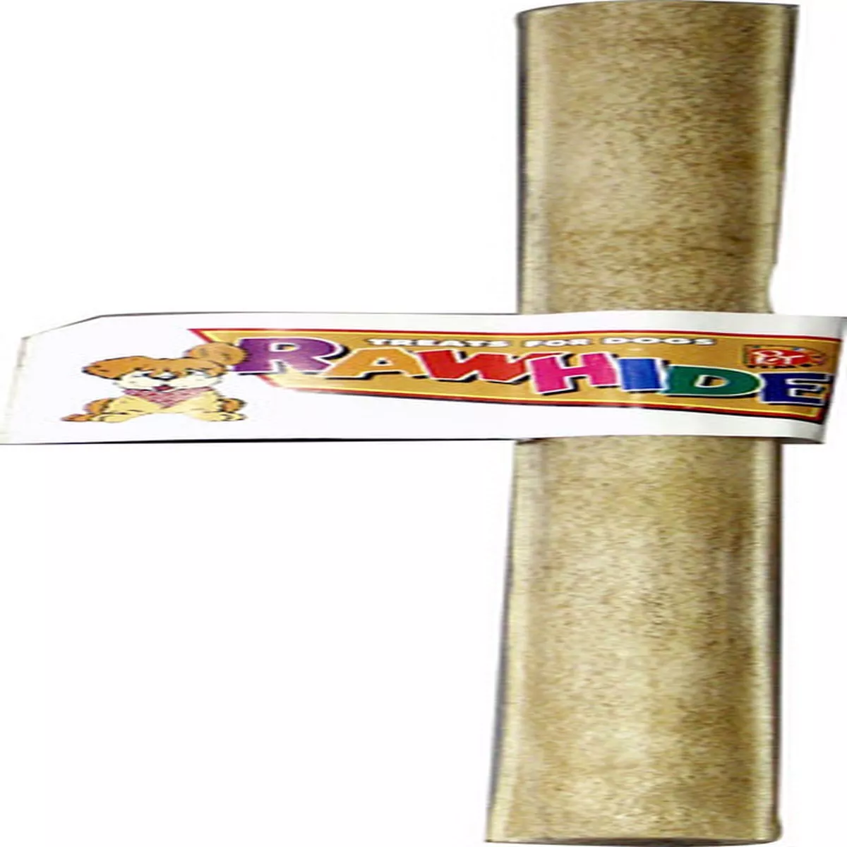 Pet Time Rawhide Pressed Stick Dog Chew 10 Inches
