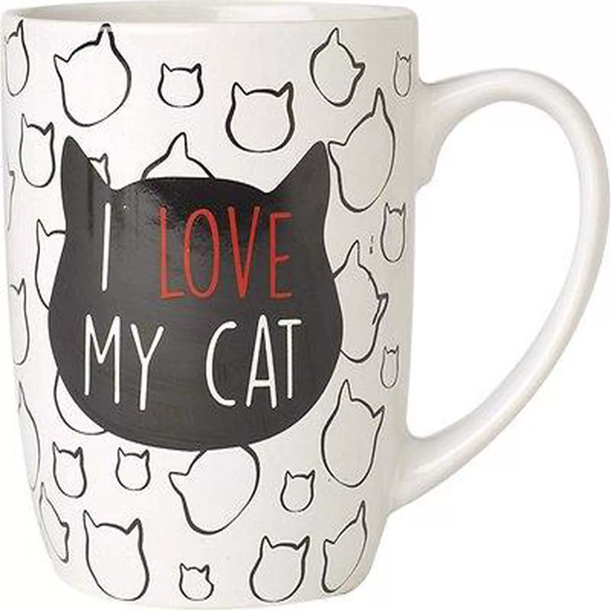 PetRageous I Love My Cat Mug