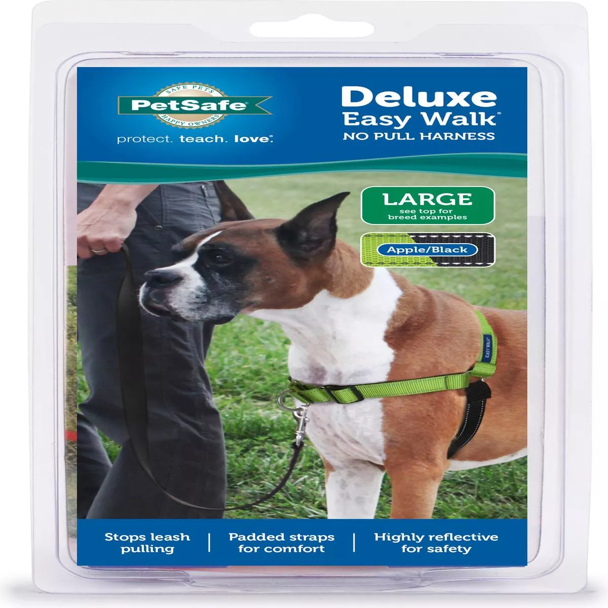 Petsafe Deluxe Easy Walk Harness – GREEN | LG