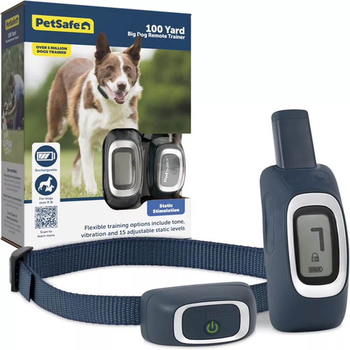Petsafe Remote Trainer Collar with Warning Tone, Vibration or Static Shock