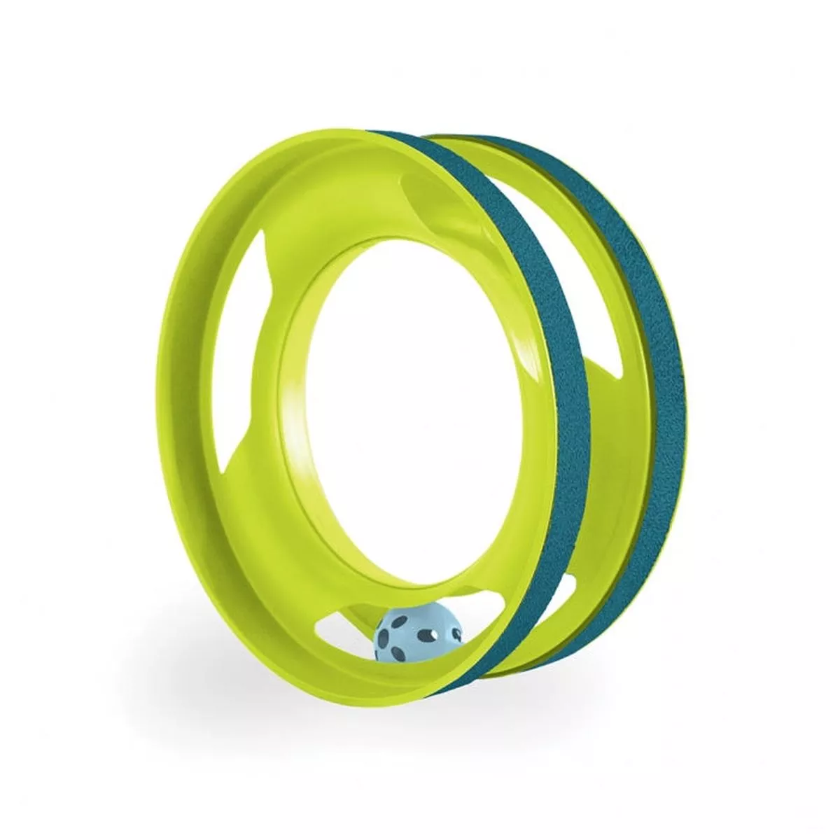 Petstages Ring Track Cat Toy, Green