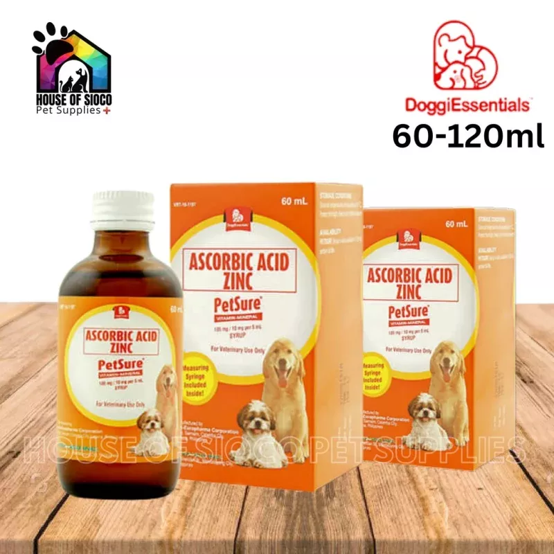 PetSure Ascorbic Acid + Zinc 60-120ml