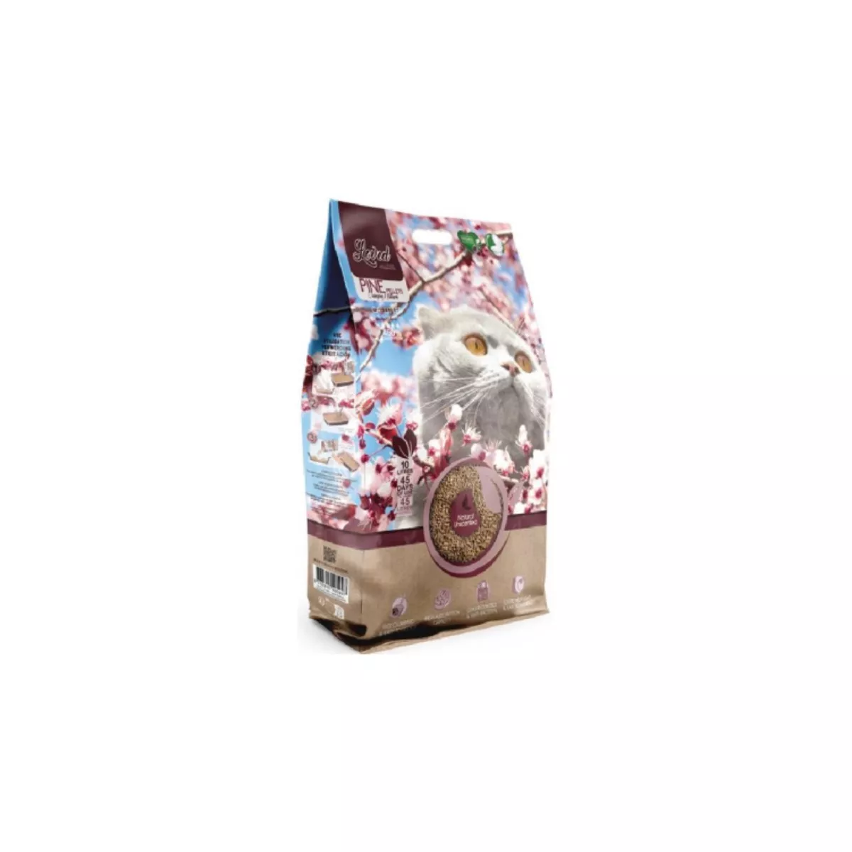 PINE PELLETS CAT LITTER 10L 4KG