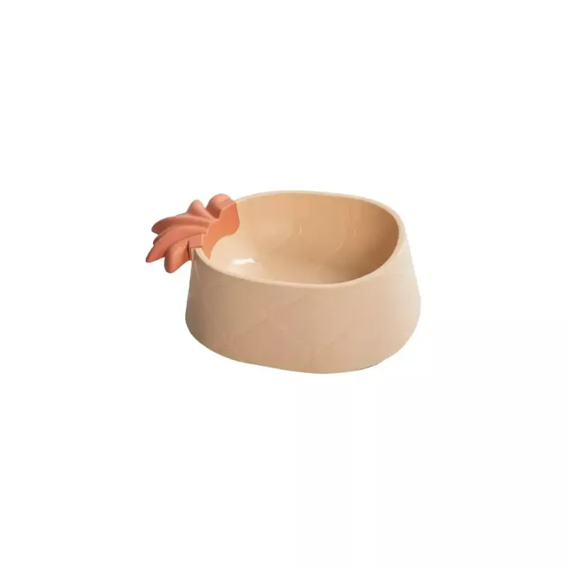 Pineapple Pet Food Bowl- Pink