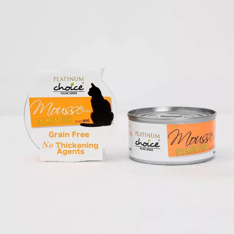 Platinum Choice Cat Salmon Mousse 80g