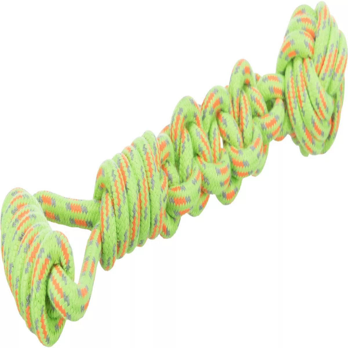 Playing rope with woven-in ball, 8/38 cm