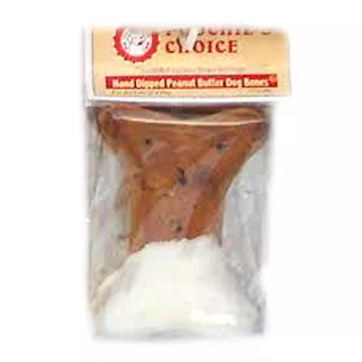 Poochie's Choice Peanut Butter Dipped Bone