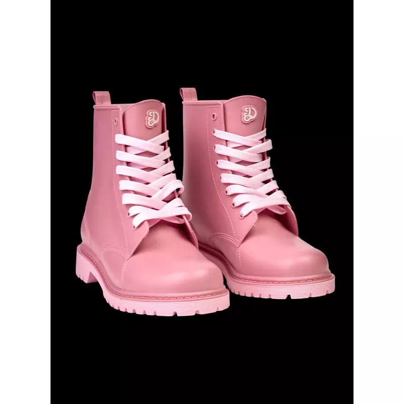 Powder Pink Women's Rain Boots