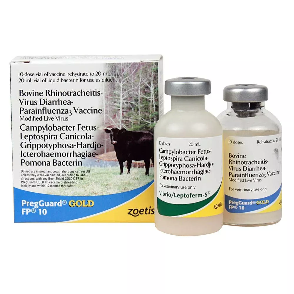 PregGuard GOLD FP 10 Cattle Vaccine
