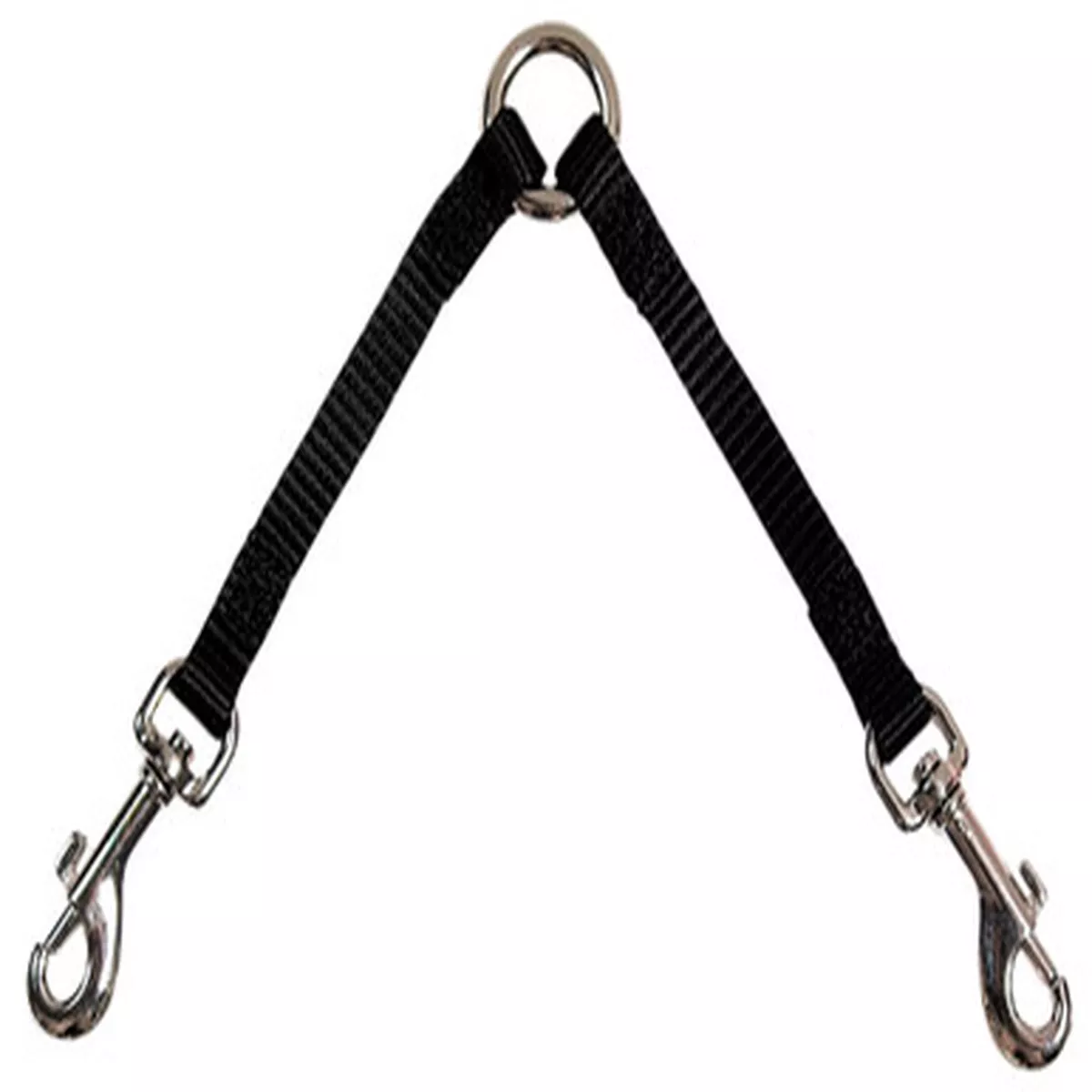 Prestige Two-Dog Leash Coupler Attachment Black