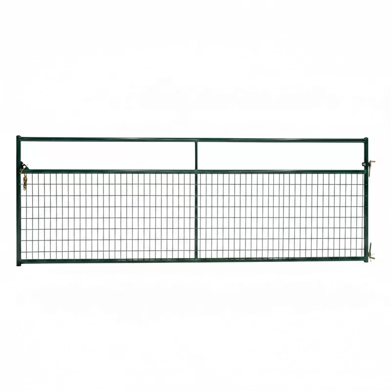 Priefert Wire Filled Economy Gate, 12ft-Green
