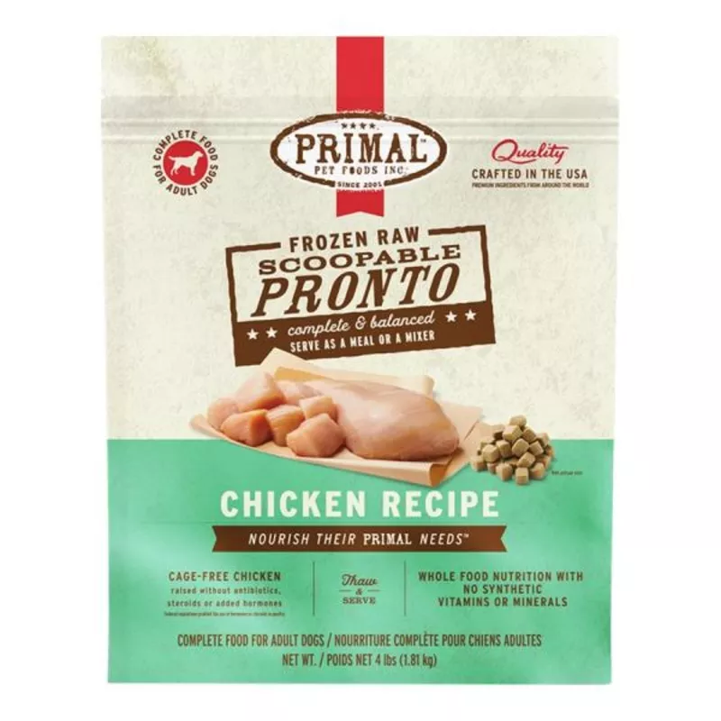 Primal D Raw Chicken Pronto 4lb