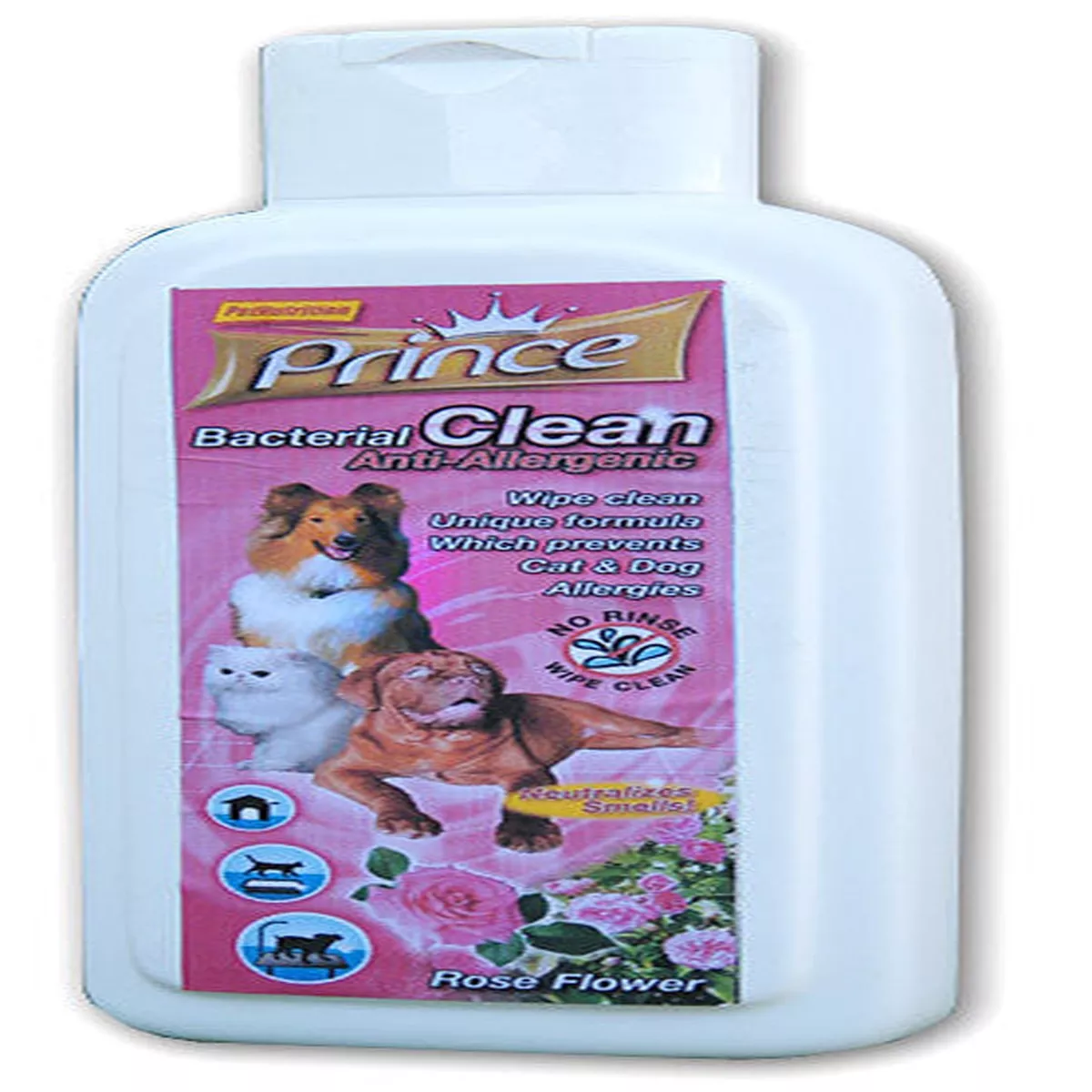 Prince Bacterial Clean 1L - Rose Flower