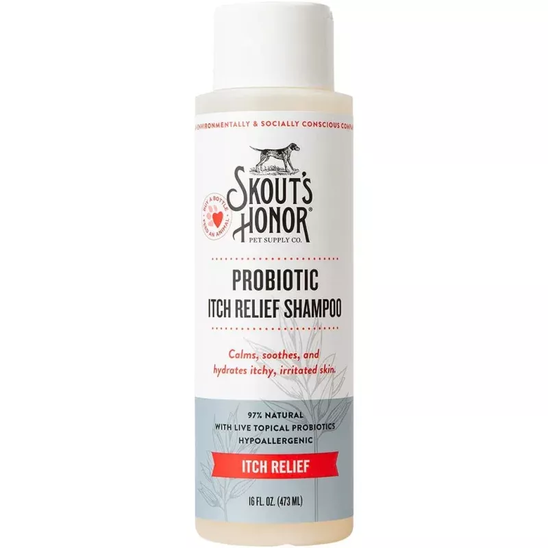 Probiotic Itch Relief Shampoo by Skout's Honor